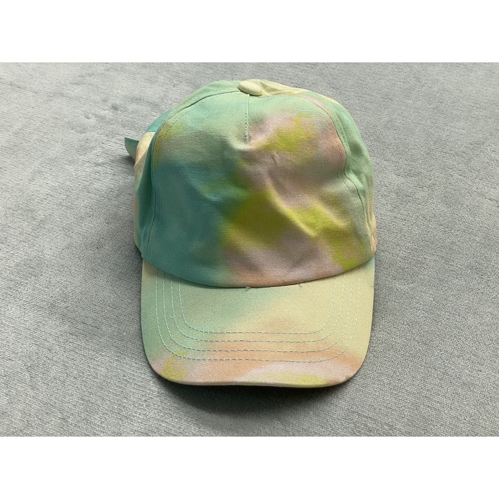 Target Baseball Cap Kids Adjustable Pastel Multicolor Tie Dye Cotton Hat
